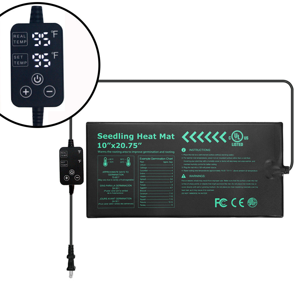 Heizdecke 55x 35 cm 30W mit Platin-Controller