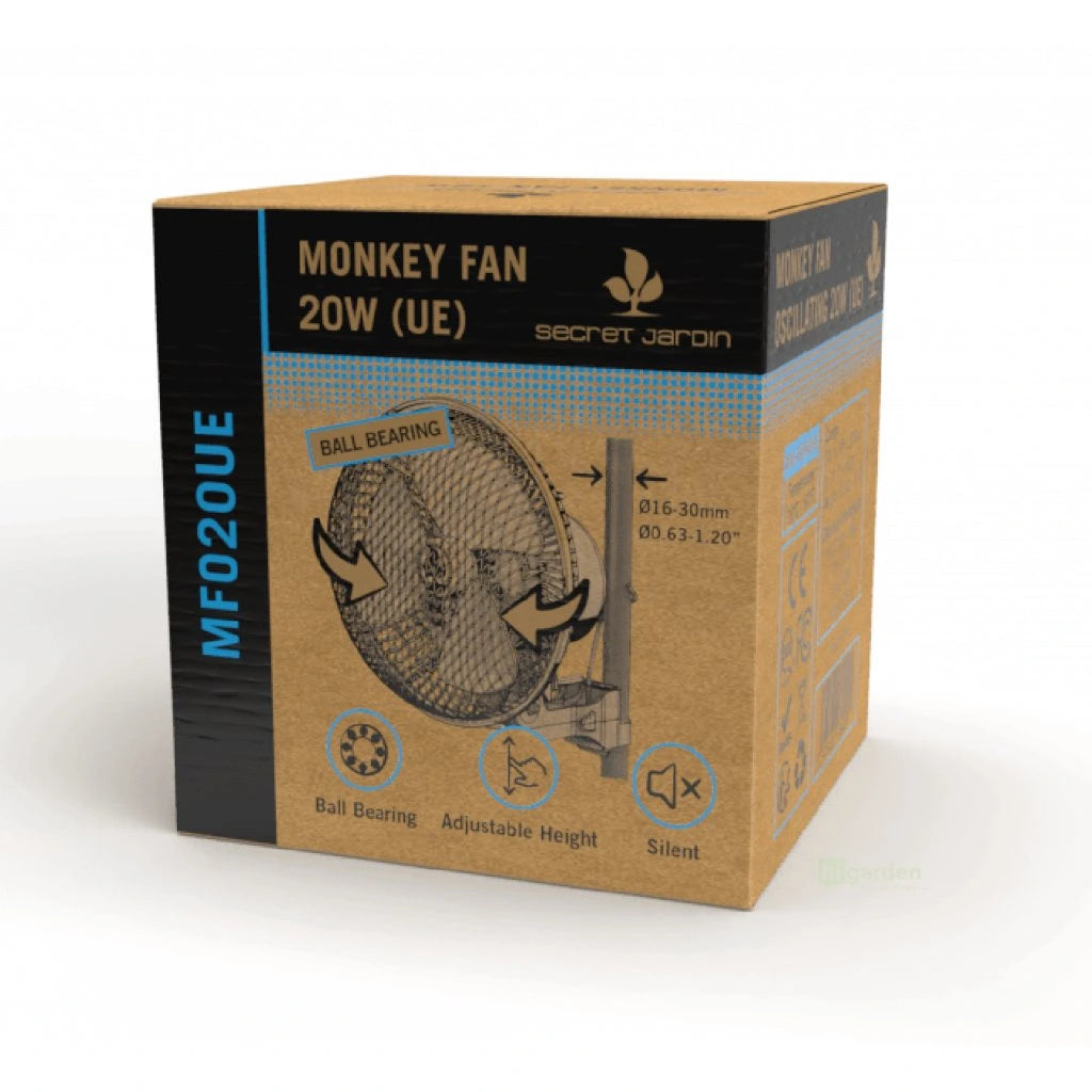 Monkey Fan 20W, 21cm, 2 Geschwindigkeiten