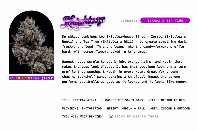 KnightCap🏆Feminized 3Seeds