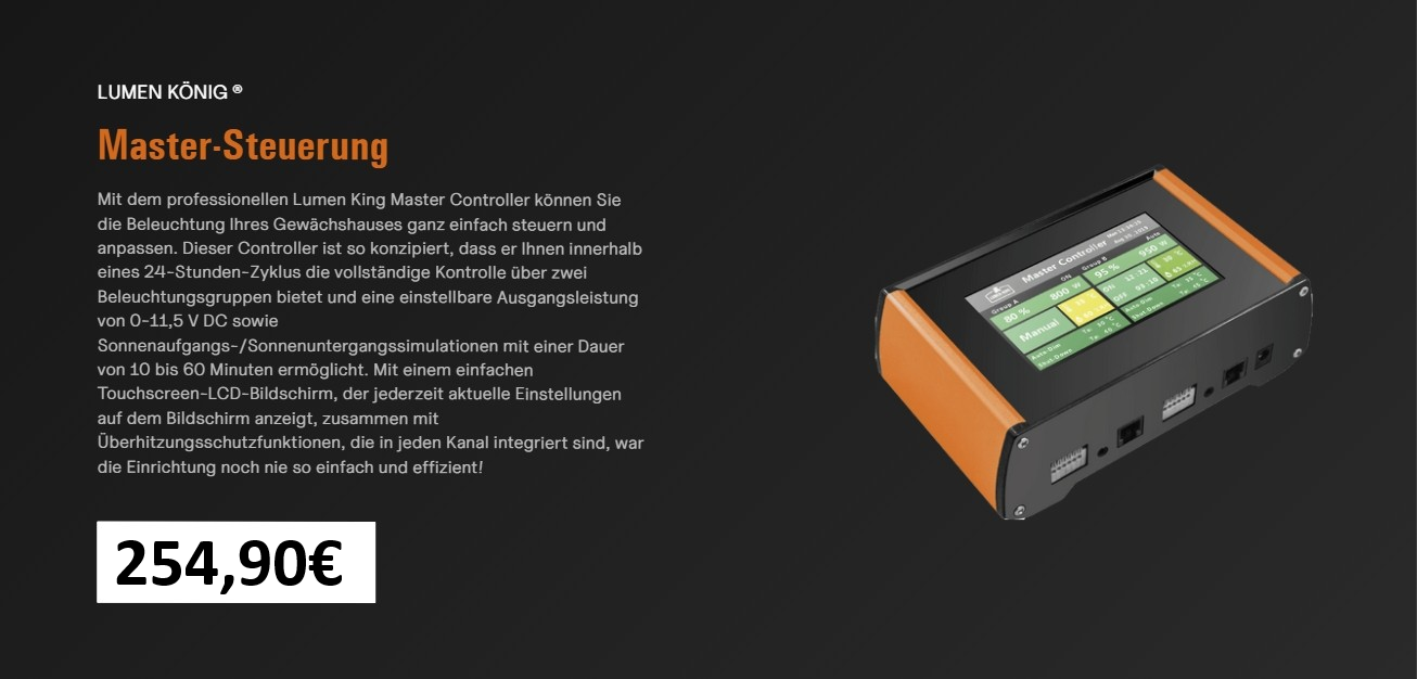 Lumen-King Master Controller