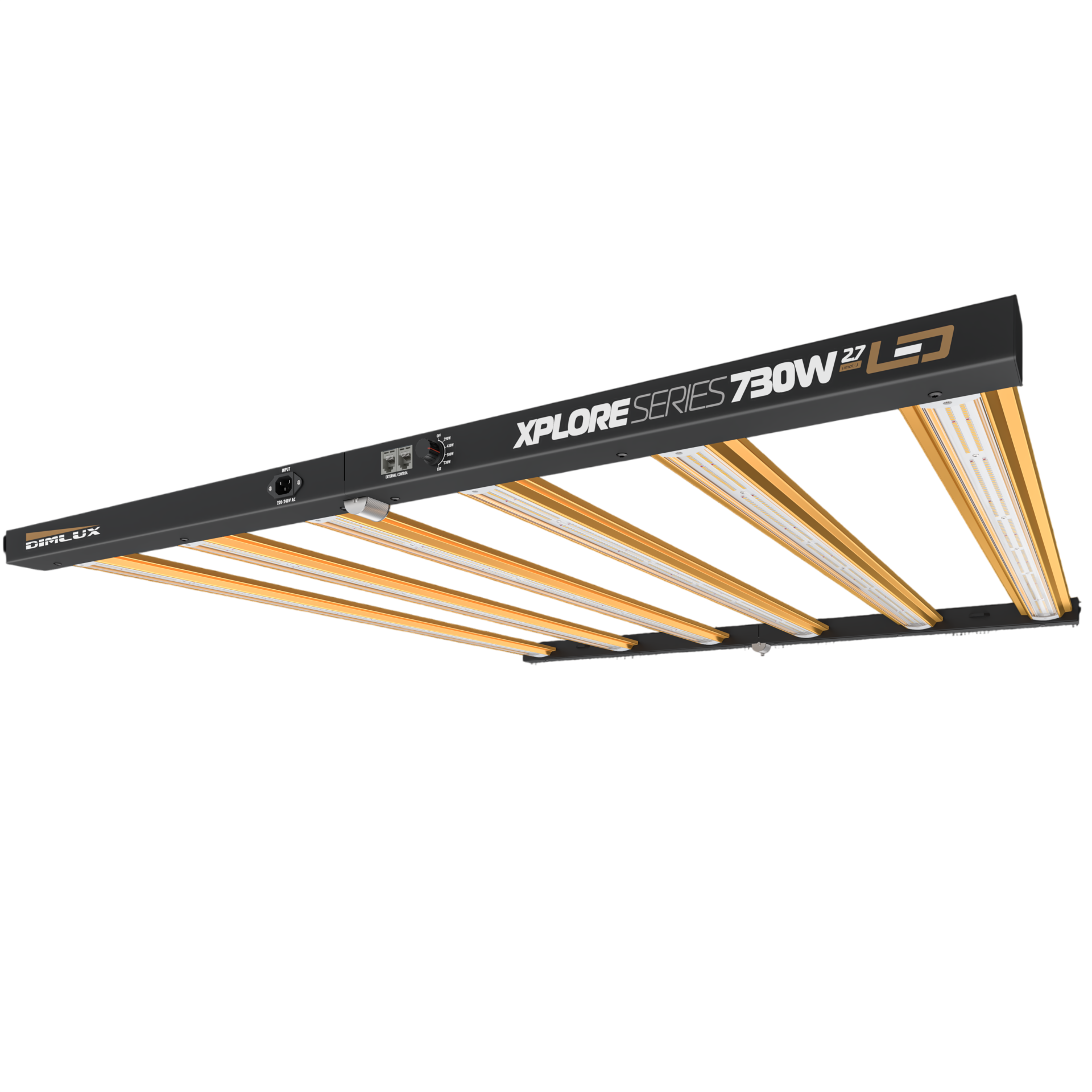 Dimlux LED Set complete 730 Watt 2,7umoil