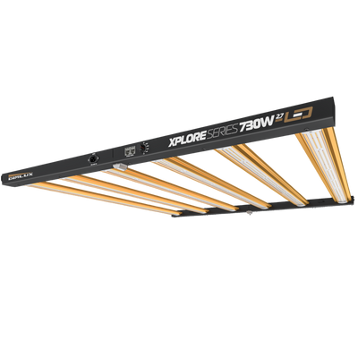 DIMLUX XPLORE SERIE 730W LED 2.7 in (90cm*90cm) oder (1,10m*1,10m) erhältlich.