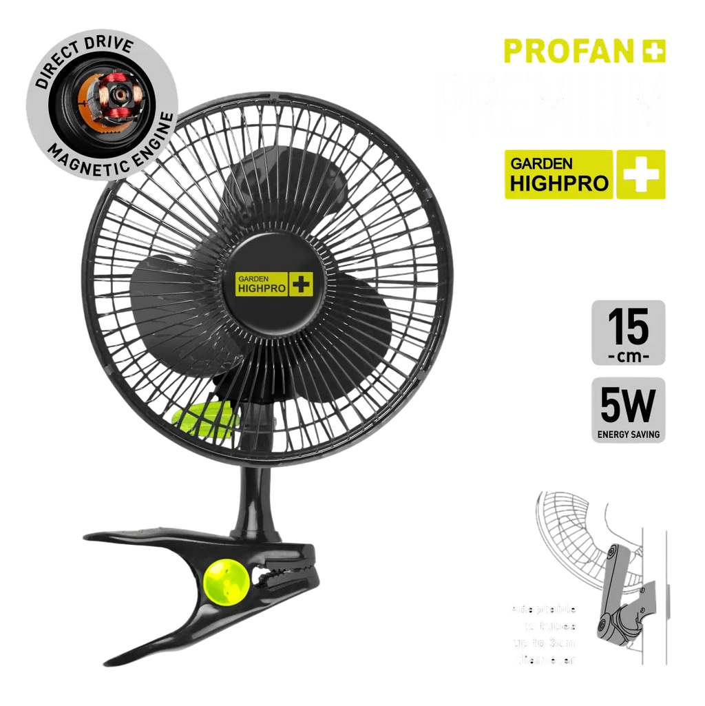GHP Clipfan 15cm 5W
