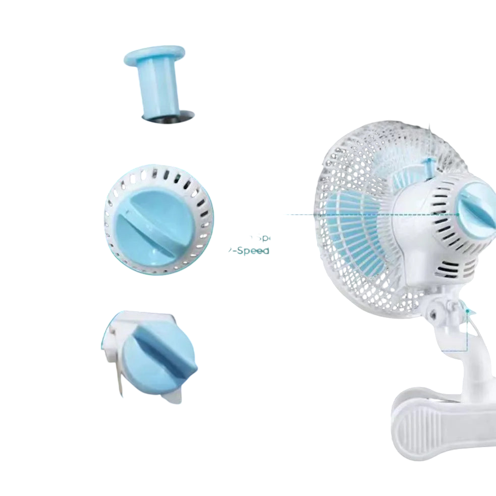 Holandezë Masters – Ventilator rrotullues me kapëse