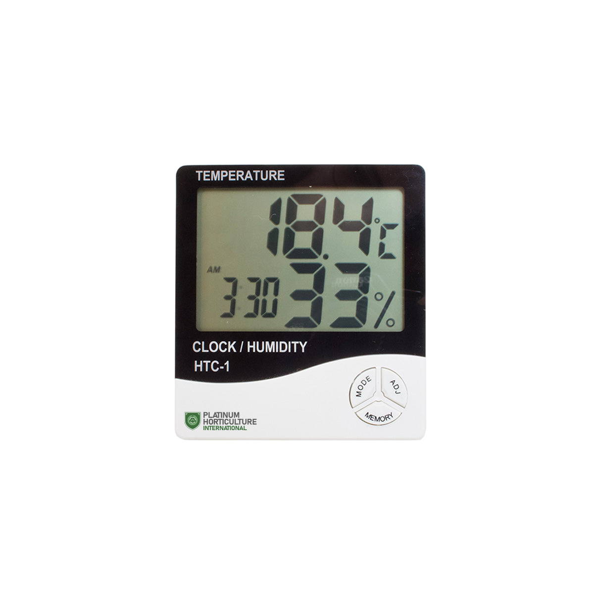 Platin-Großbild-Thermohygrometer (ohne Sonde)