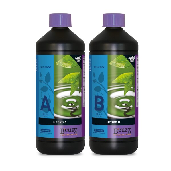 Atami B’cuzz Hydro A&B in 1L, 5L, 10L