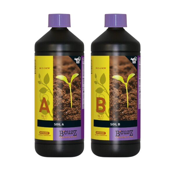 Atami B’cuzz Soil A&B in 1L, 5L, 10L
