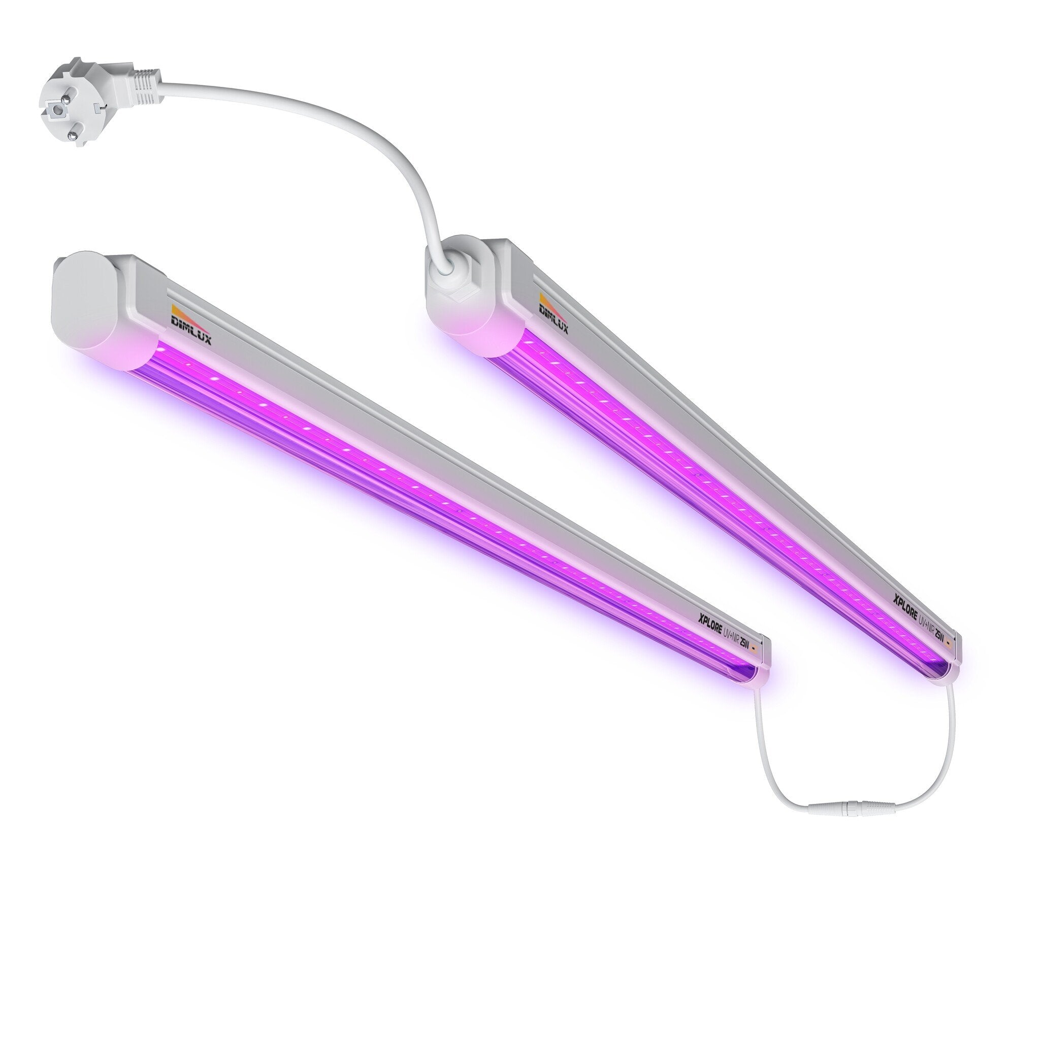 DIMLUX XPLORE SERIE NIR / UV ADD-ON 2x25W LED (Rotlich oder Blaulicht)