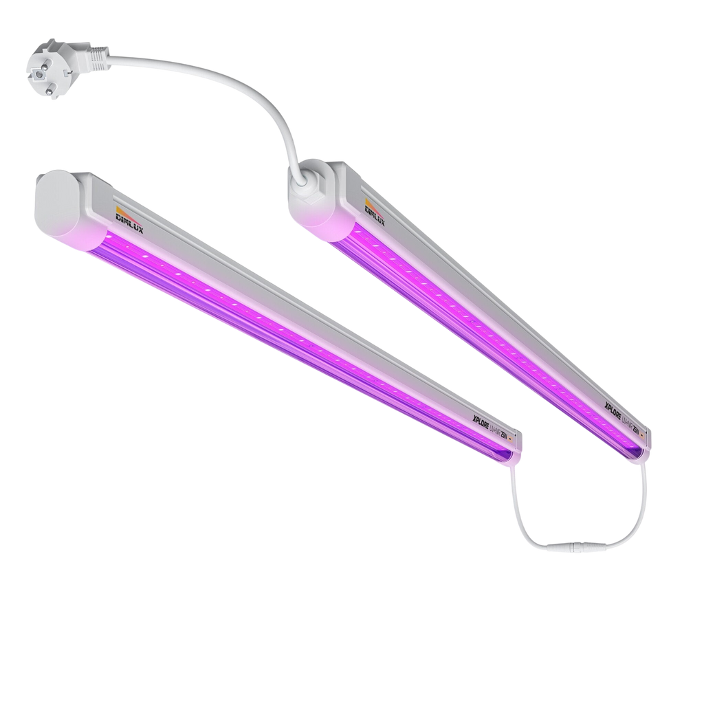 DIMLUX XPLORE SERIE NIR / UV ADD-ON 2x25W LED (Rotlich oder Blaulicht)
