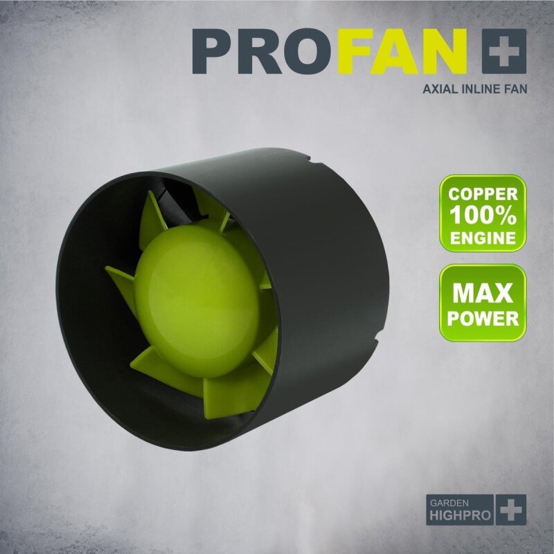 GHP Proline Inline-Lüfter 150 mm / 275 cbm