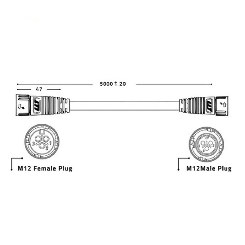 Daisy-Chain 5m Steuerkabel