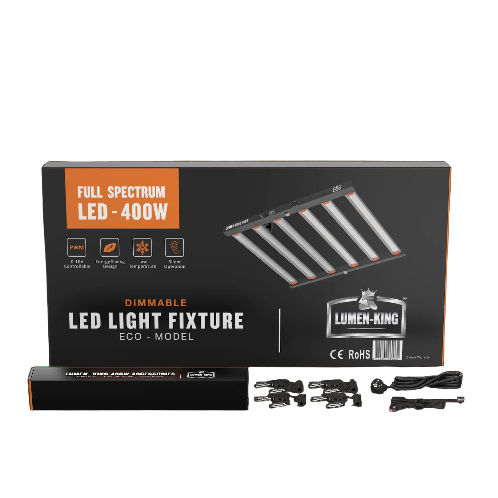 Lumen-King LED Llambë 400W ECO • 2,7  µmol/J